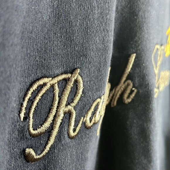 🔥🔥 Vintage RALPH LAUREN Embroidered Crewneck Sweatshirt Youth XL / Women Sz S - Picture 5 of 9